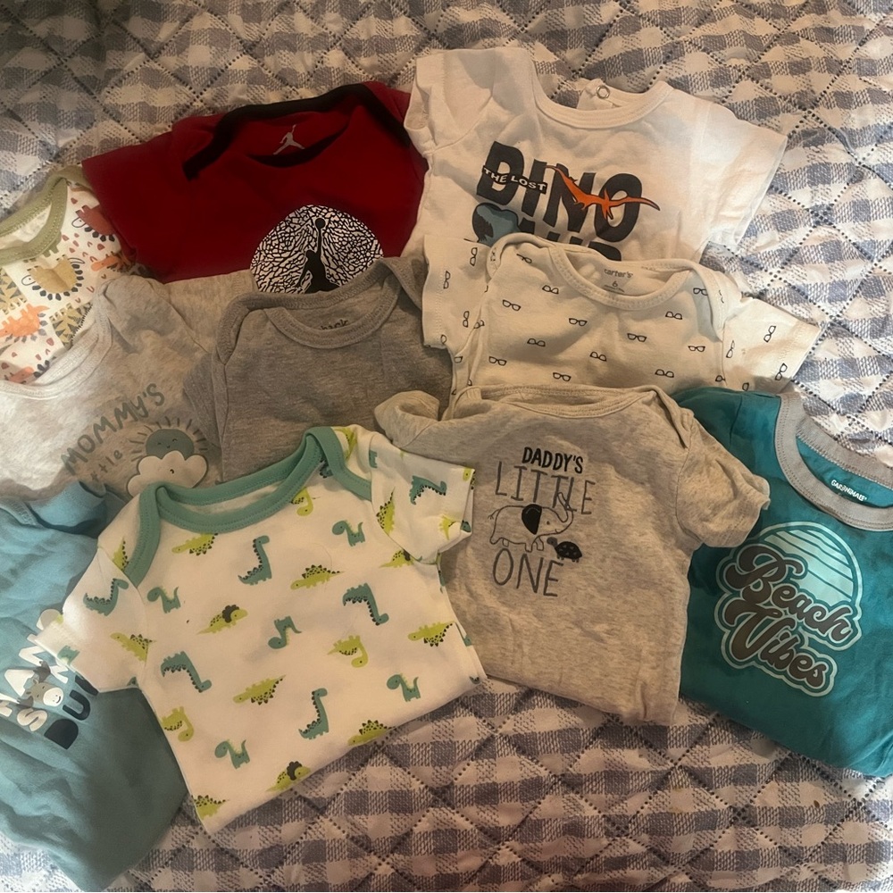 Baby Boys Onesies 3-6/6-9 Months